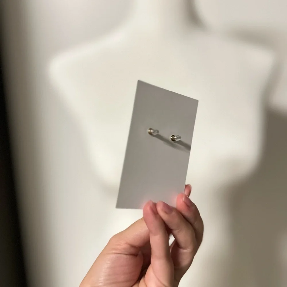 Heart studs